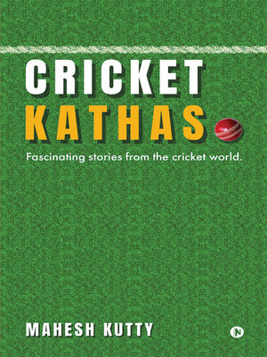 cover image of Cricket Kathas